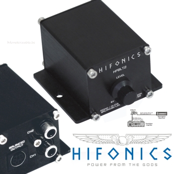 Hifonics Fernbedienung HF-BLT2 1-/2-Kanal Basspegel 6-polig